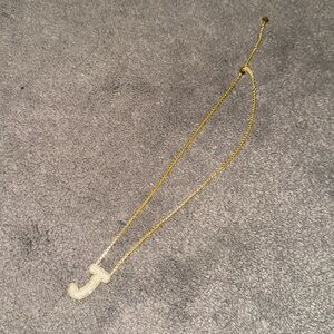 Bauble Bar Initial Bubble Necklace